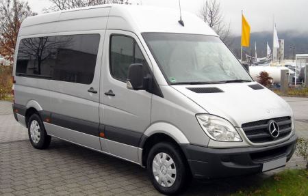 budapest airport minibus service mercedes sprinter minibus for 16 passengers